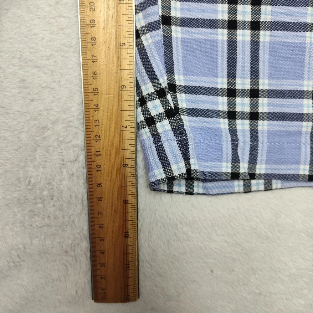 Peter Millar Shorts Mens 38 Blue Plaid 9